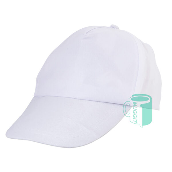 Cap - White - Printable Polyester. For use with Sublimation only