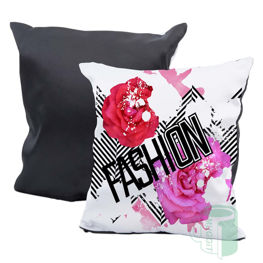 muggit cushion black white scatter decoration cushionblack