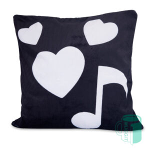 muggit cushion plush music note heart scatter cushionplushmusicnote40x40 1