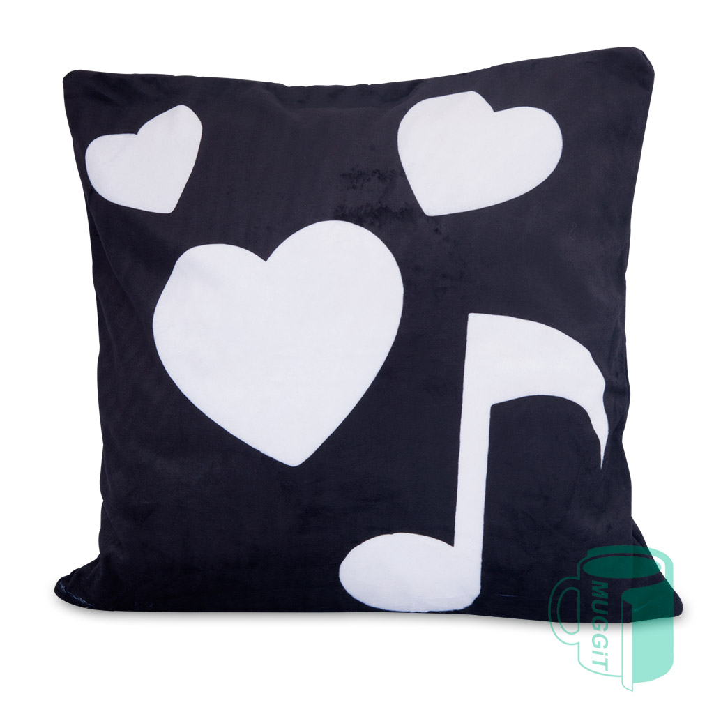muggit cushion plush music note heart scatter cushionplushmusicnote40x40 1