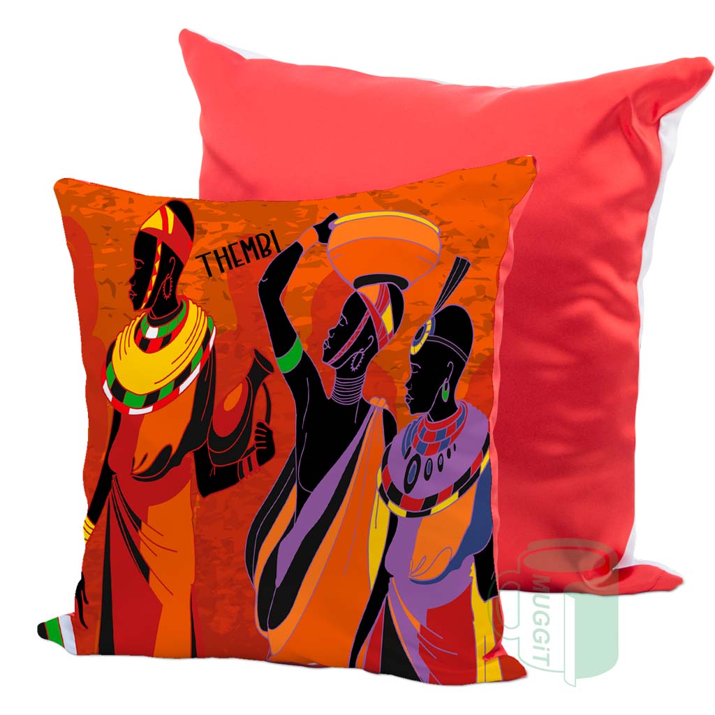 muggit cushion red white scatter decoration cushionred