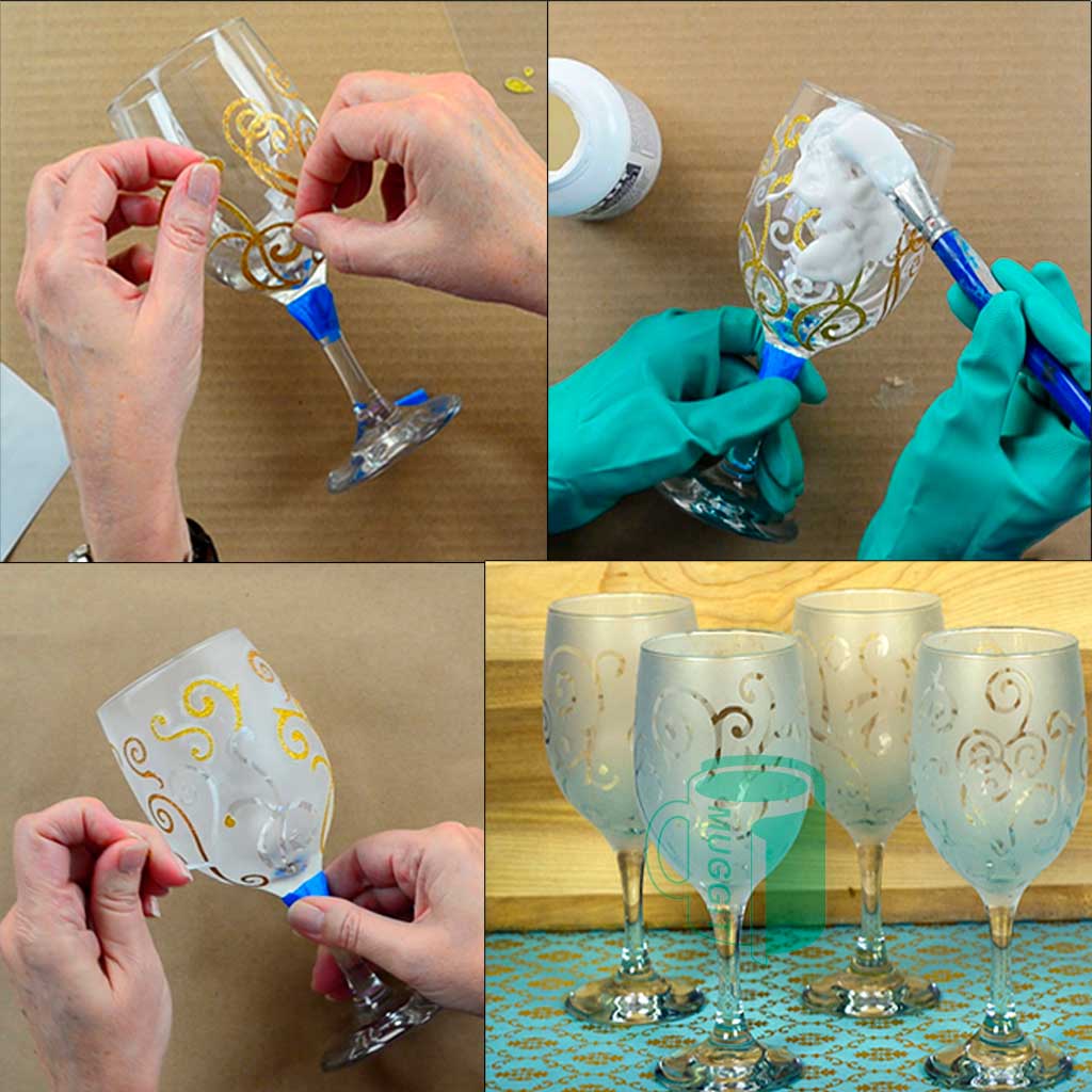 muggit etching cream 3oz glass sandblasting frosted etchingcream3oz 3