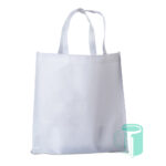 Economy Sublimateable Shopping Bag - white (canvas tote).For use with Sublimation, Inkjet & Laser.