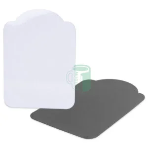 Fridge magnet message board to jot down notes or to-do lists using a whiteboard marker, which can be conveniently wiped off when needed. 122.5 mm x 170mm.