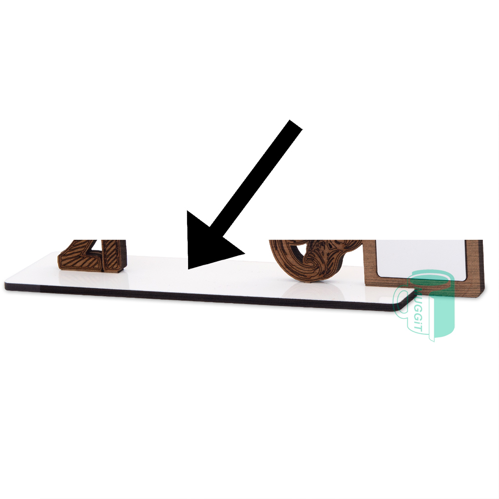 Spare printable base for 21st key