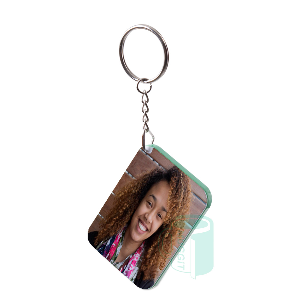 muggit keyring polymer green trim edge cc47 keyringpolymergreencc47