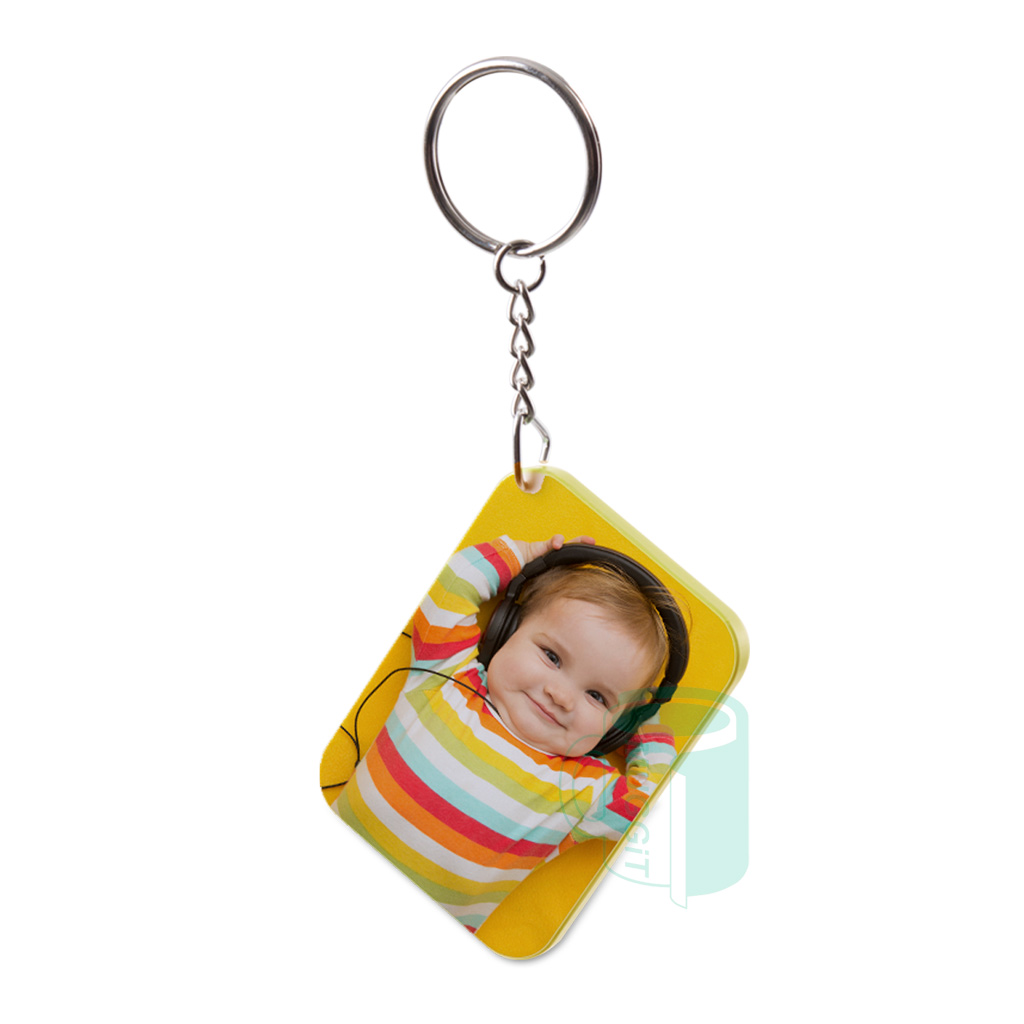 muggit keyring polymer yellow trim edge plastic cc45 keyringpolymeryellowcc45