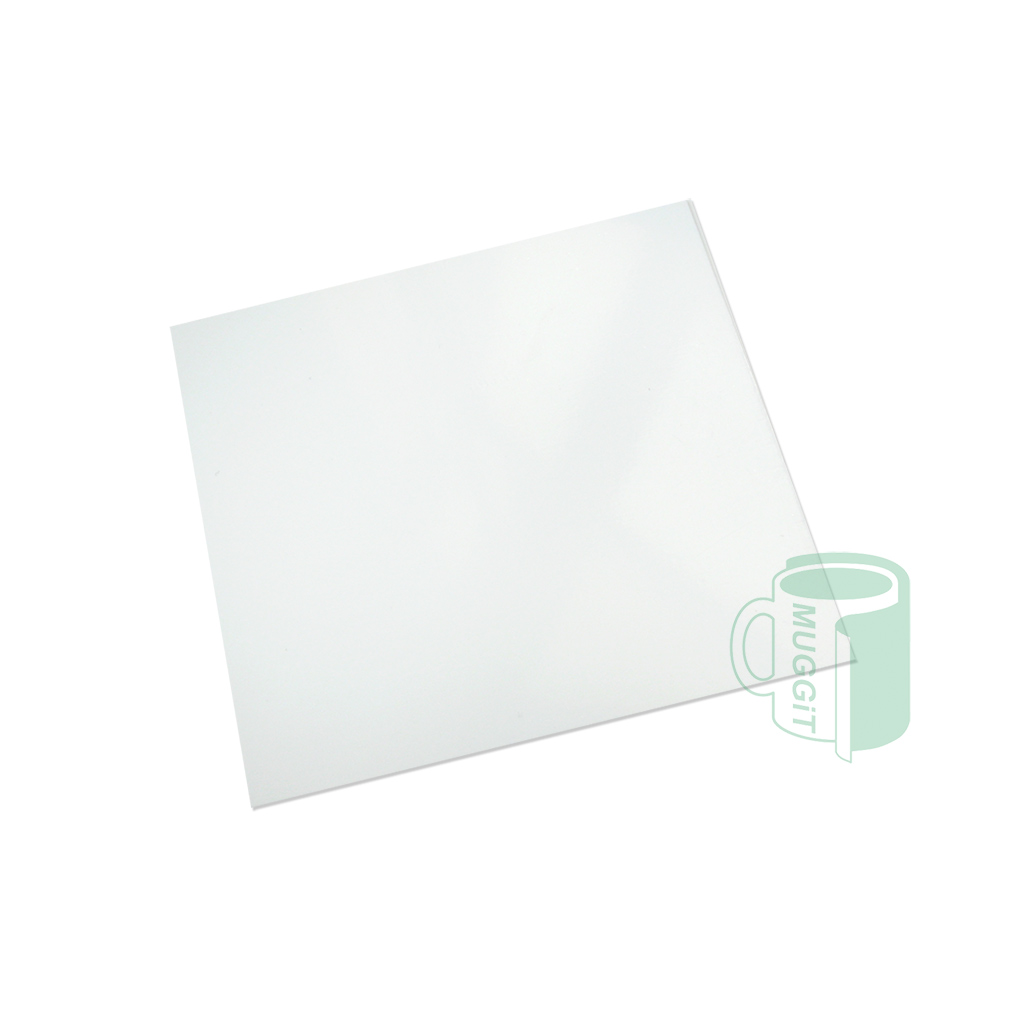 White Metal Insert for Key-rack / White metal tile for the metal key rack 15.2 x 15.2cm x 1.2mm. For use with Sublimation.