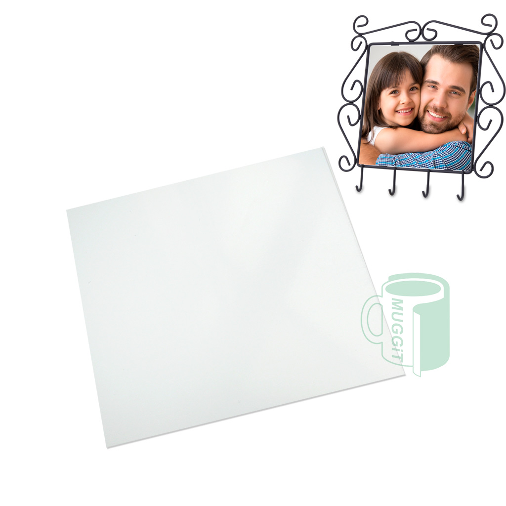 muggit metal key rack insert white wall metalkeyrackinsertw