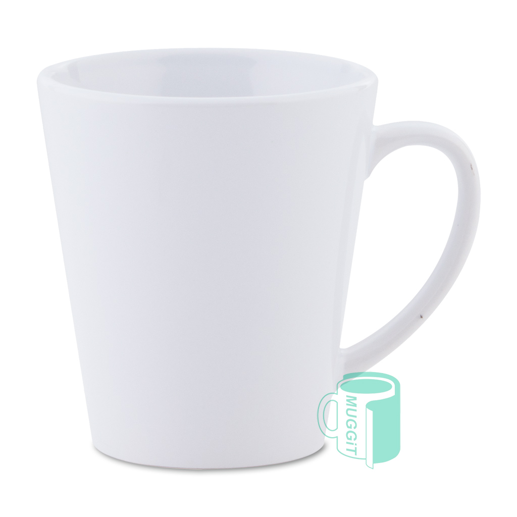 muggit_mug_cone_white_12oz_jumbo_coffee_kitchen_mugconew12 muggit mug cone white 12oz jumbo coffee kitchen mugconew12