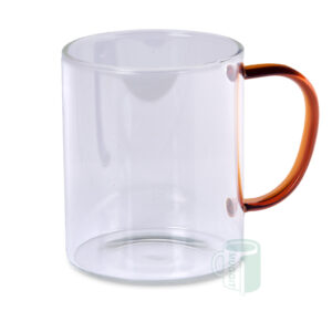 Clear 13oz Glass Mugs