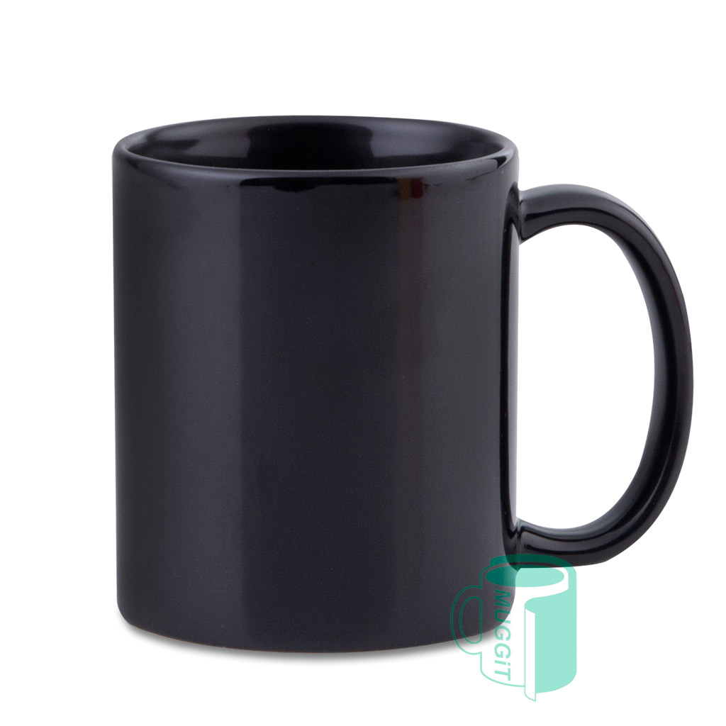 Pitch Black Laser Print Mug for Laser only.