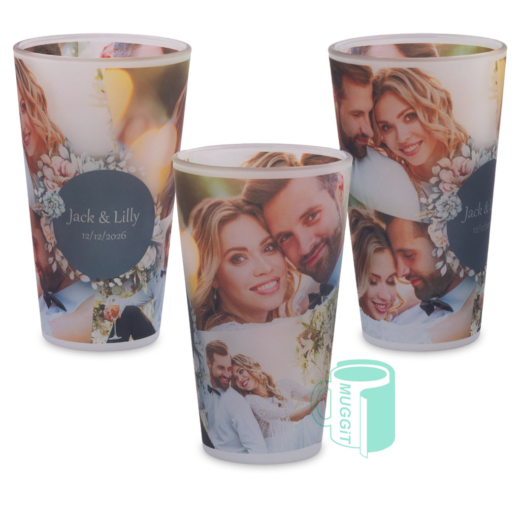 Glass Frosted 17oz 1