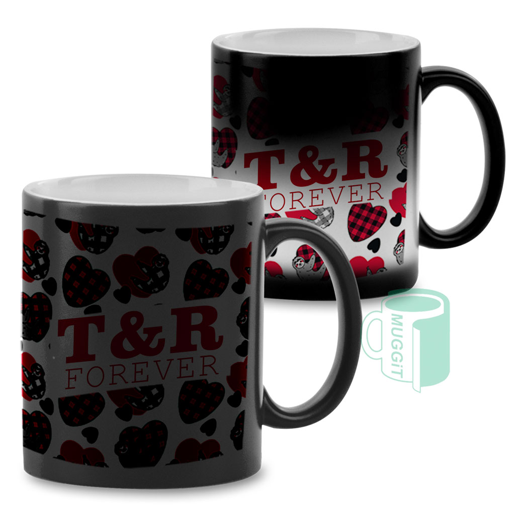 muggit colour changing magic black mug ceramic coffee mugsccblackmatte 1