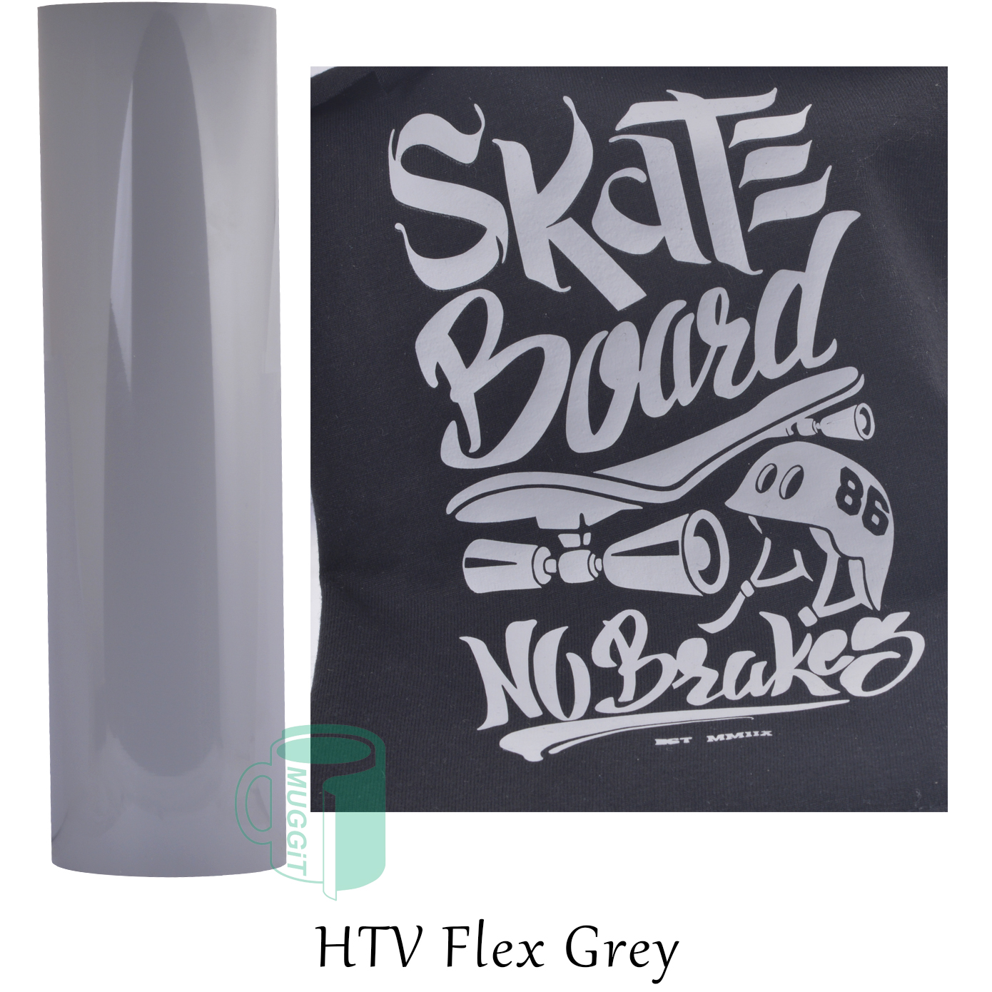 HTV Flex Grey