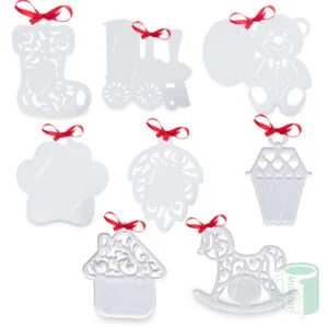 Home 121 Two Tone Sublimer Ornaments