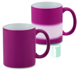 Colour Change Mugs - Purple Matte