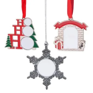 Home 113 Metal Hanging Xmas Ornaments Christmas metal ornaments