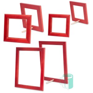 a variety of cherry wooden square tile frames to frame ceramic tiles