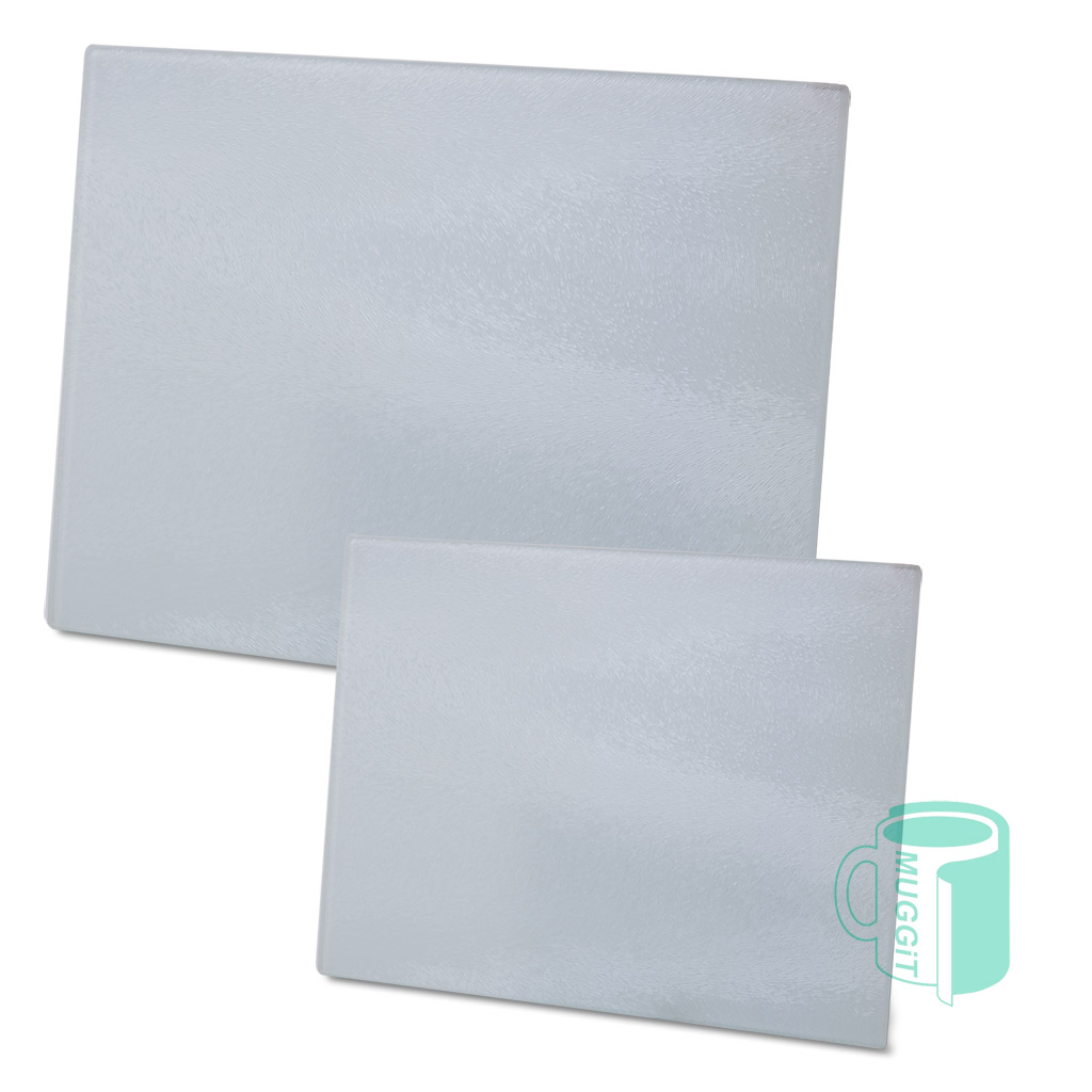 Glass Cutting Board in A4 or A3. For use with Sublimation.