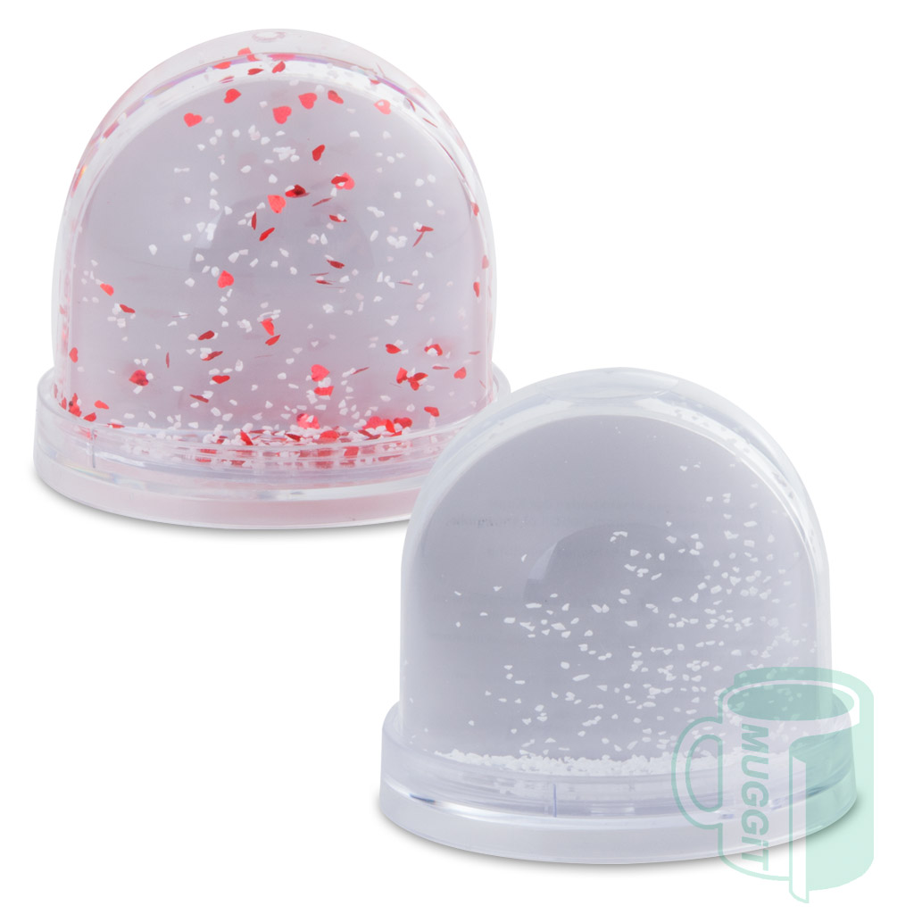 Photo snow Globes perfect for any occasion or gift. Each globe features whimsical snowflakes or heart-shaped flakes, creating a mesmerizing display when shaken