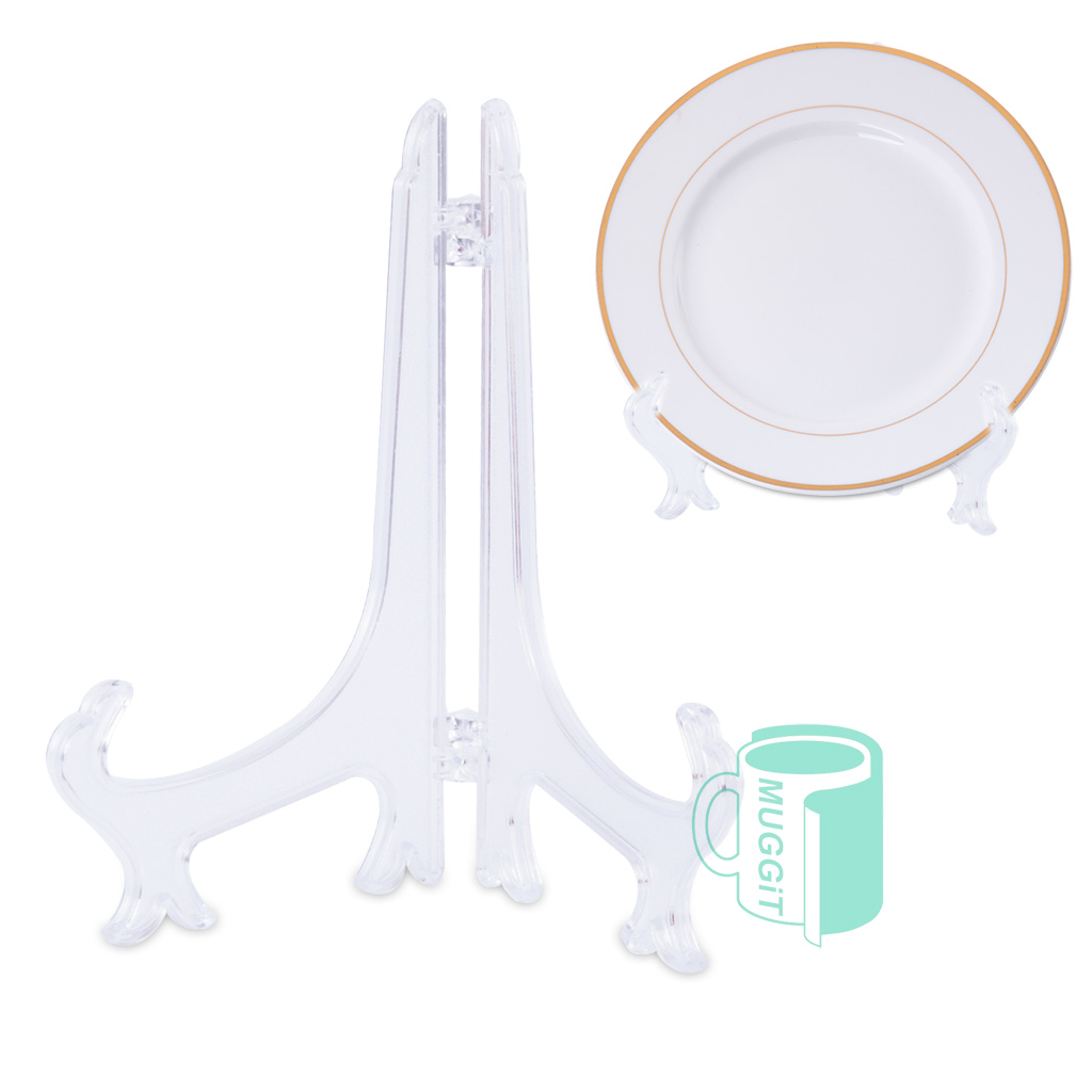 muggit_plate_stand_4_clear_platestand4clear muggit plate stand 4 clear platestand4clear