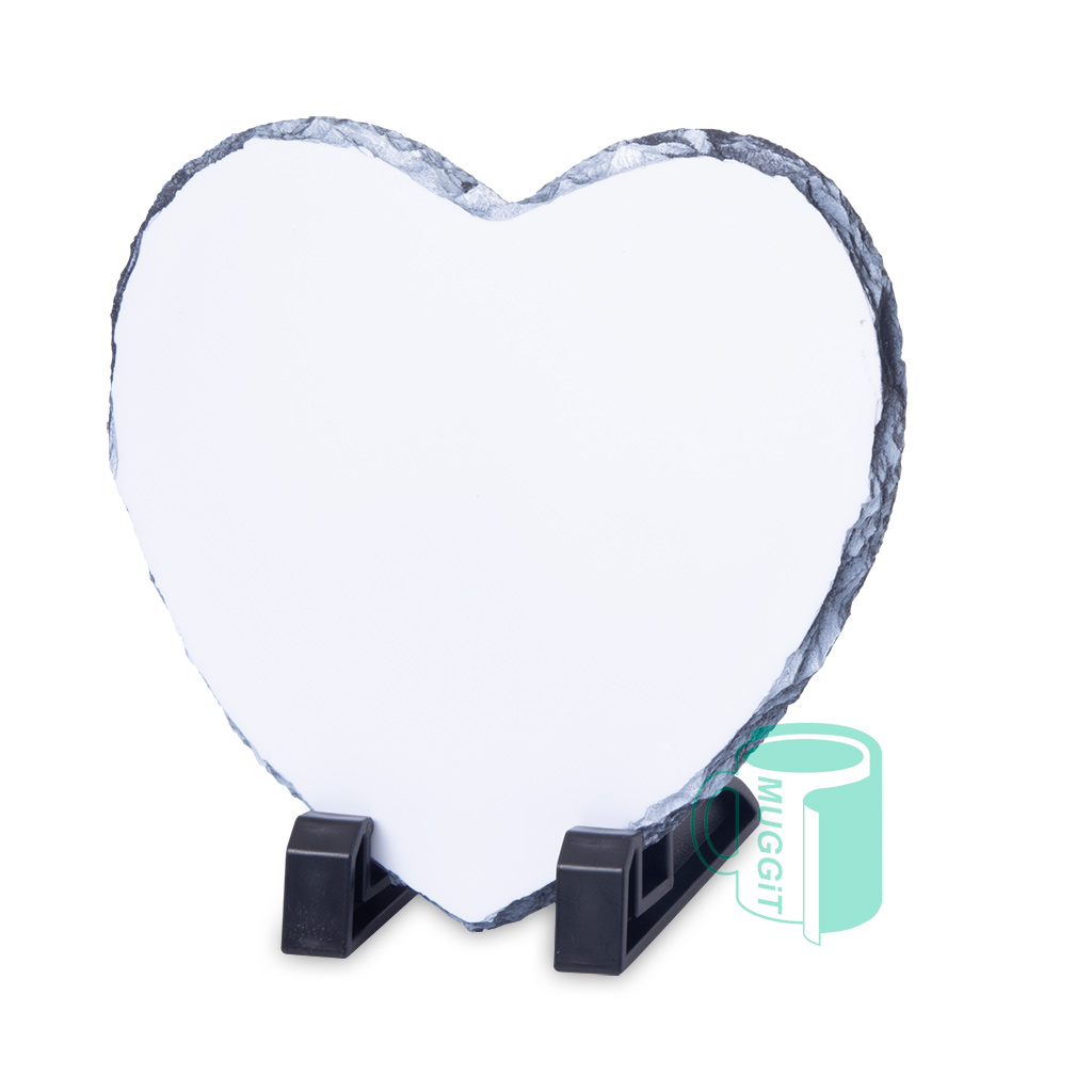 muggit stone heart matte slate stand photo frame stoneheartmatte 1