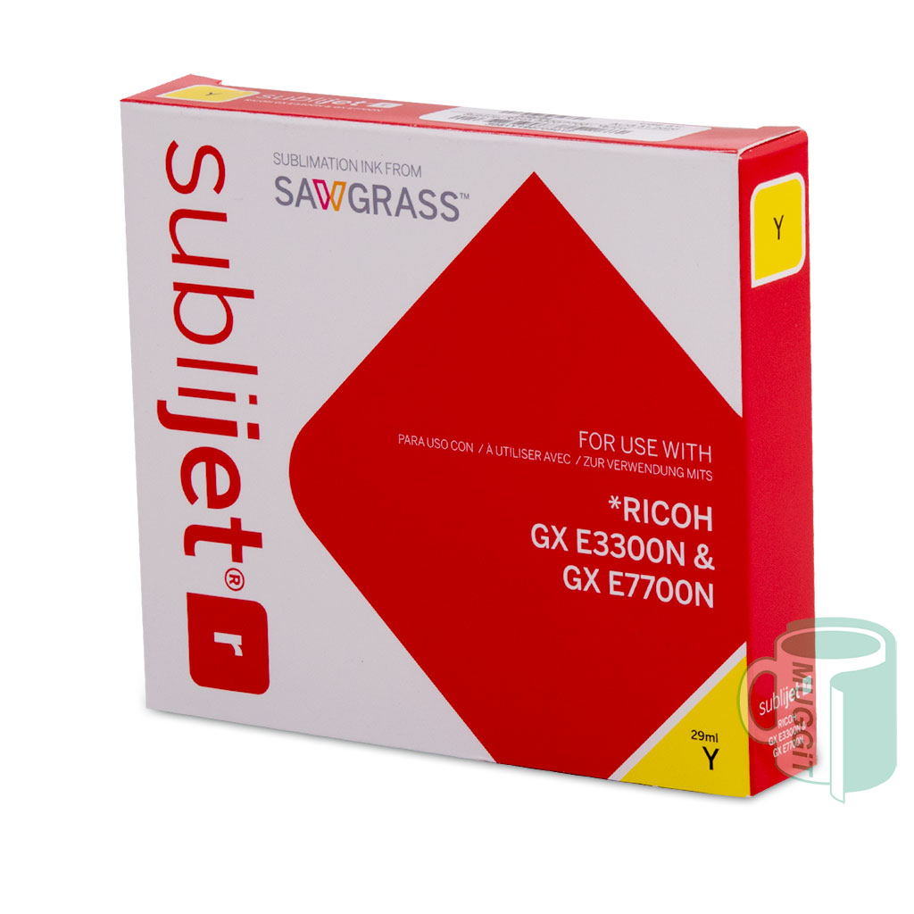 muggit sublimation ricoh ink subricoh3300y
