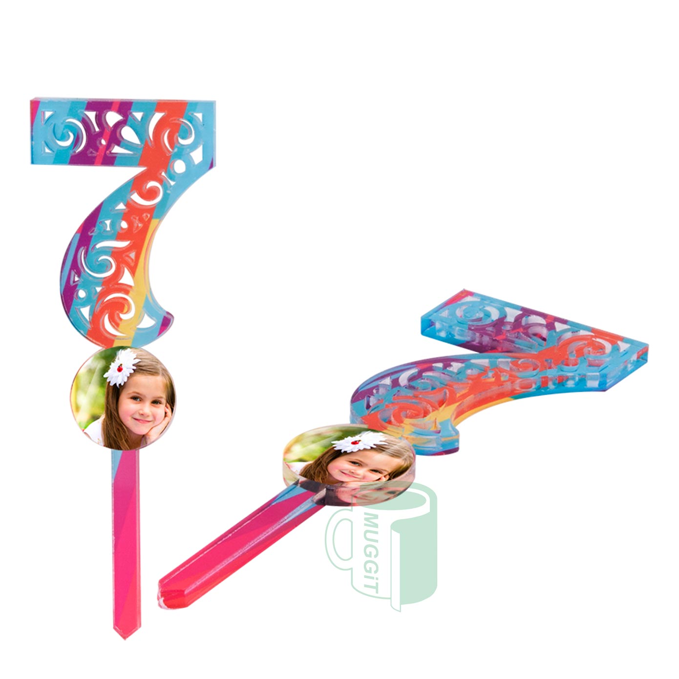 muggit sublimer 2tone cake topper birthday number seven sublimer2tcaketopper7 1