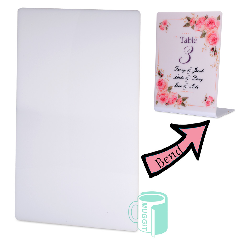 muggit_sublimer_photo_card_large_white_table_stand_wedding_sublimerphotocardwhitel2 Sublimer photo card 17 x 28cm- White - both sides sublimation printable. For best results use Subtex paper. Can be photo stand, an invite or menu.