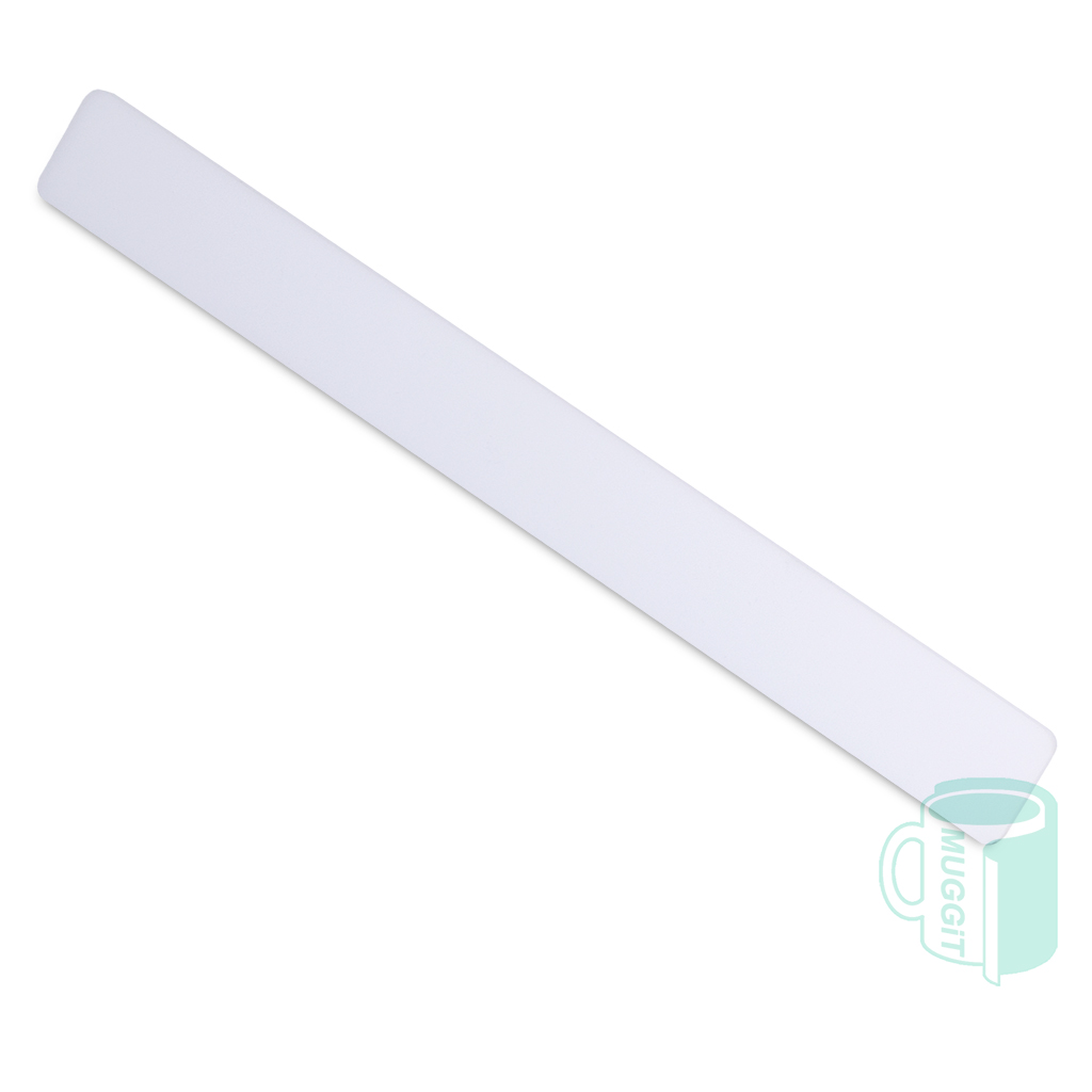 muggit_sublimer_ruler_white_30cm_plastic_sublimerrulerwhite30cm White Ruler 30cm Sublimer 5 pack polymer substrate for image transfers, are affordable, waterproof, mould proof, durable. Offering endless possibilities