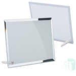 Glass Photo Frame Tile with Mirror edge - 178 x 228mm - press from the back - use nomex pad. For use with Sublimation.