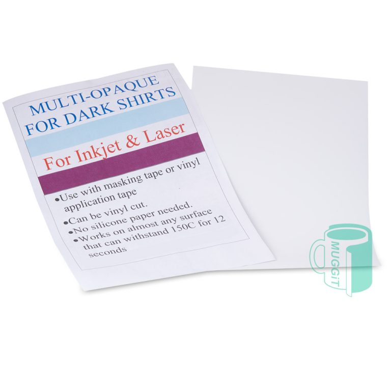 Heat Transfer Paper 4 Dark Shirt Multi Opaque Paper