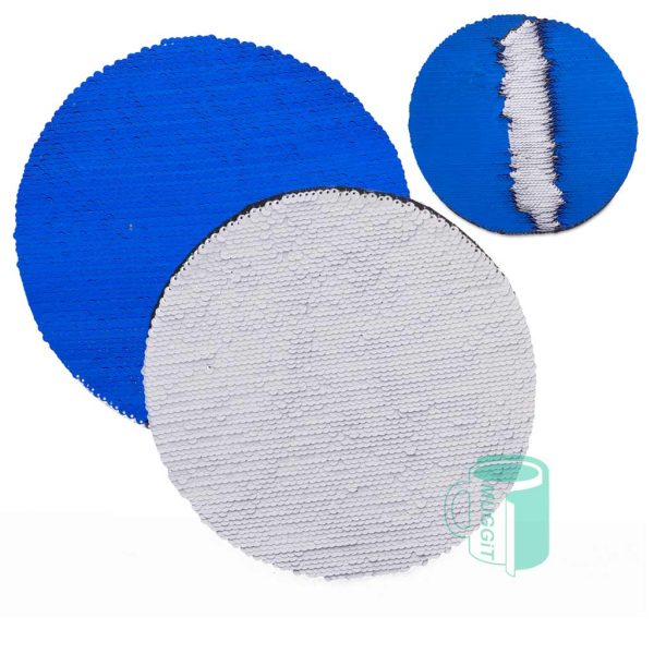 muggit transfer paper sequins round tpsequinsroundblue