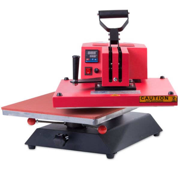 Muggit High Pressure Swing away Heat Press 38 x 38cm - 1 Year warranty. Free support pack included.