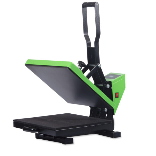 Muggit High Pressure Pro Clamshell Heat Press 38 x 38cm - 2 Year warranty on element. Free support pack included.