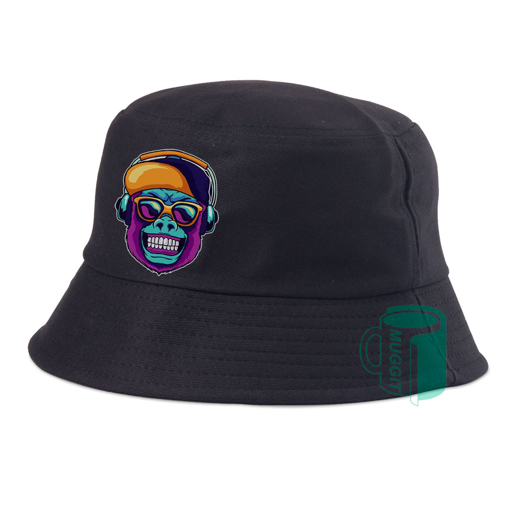 muggit cap bucket hat black adults capbucketadultsblack 1