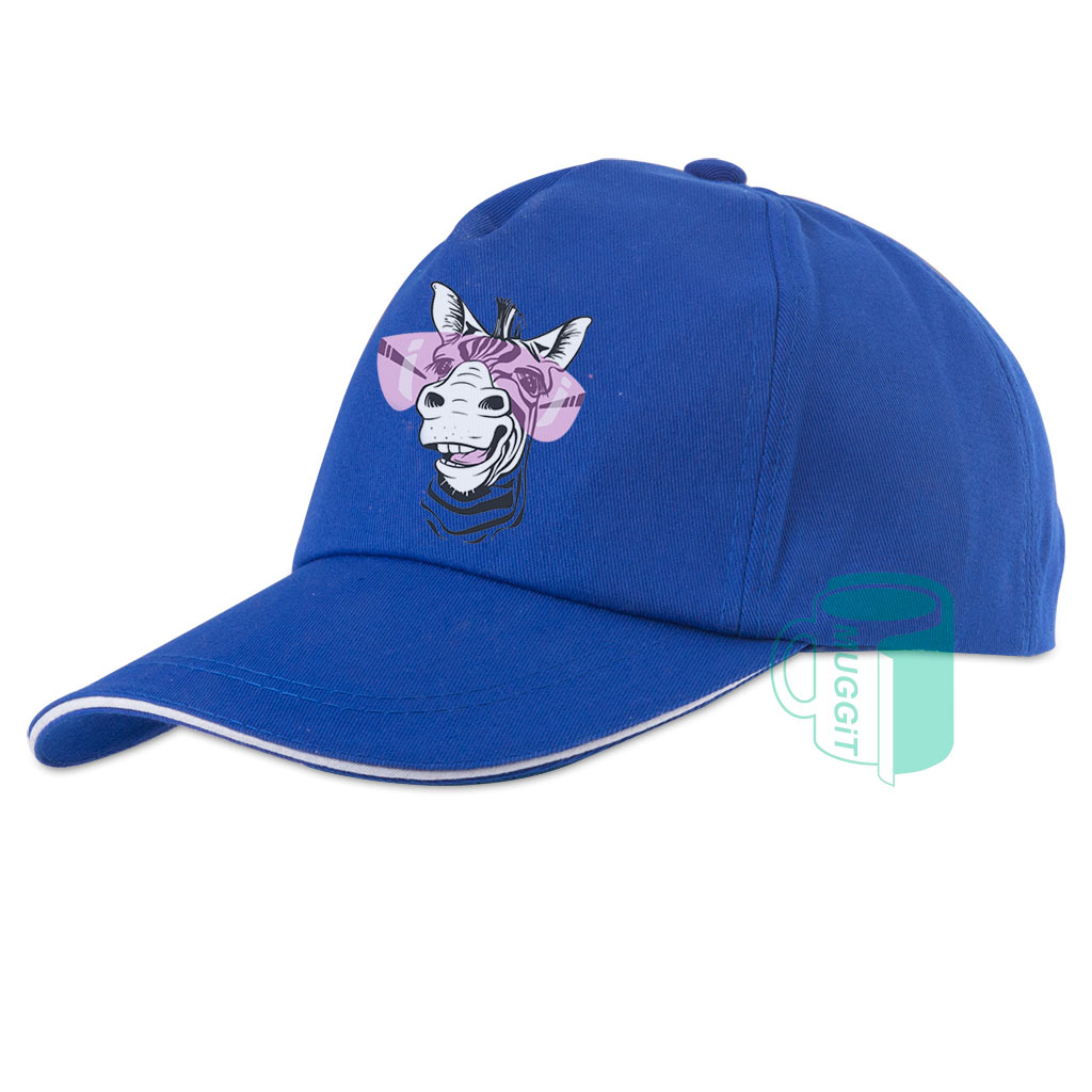muggit cap hat baseball royal polyester capbaseballroyalpolyester