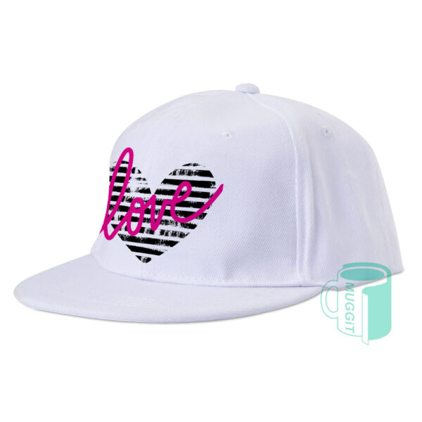 muggit cap snapback hd white polyester sublimation hat capsnapbackhdwhite 1