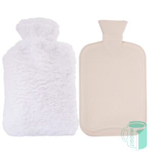 muggit hot water bottle big fluffy warm winter hotwaterbottlebig