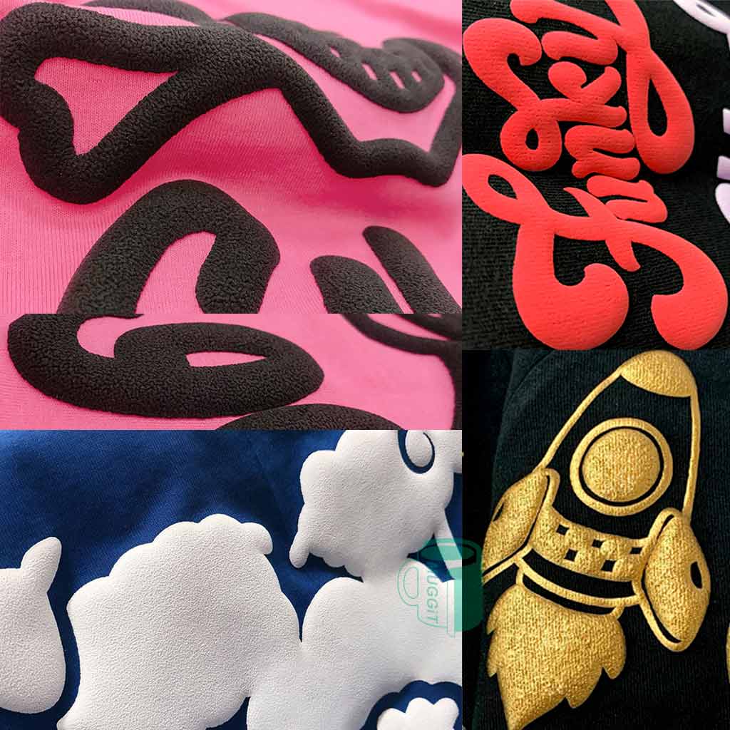 Muggit-Main-Videoflex-Foam Heat Transfer Vinyl Foam Puff gives a puffed look adding dimension and flair to any garment. Its foam like texture provides a unique striking visual puff effect