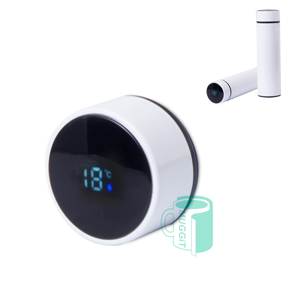 Display Lid for 450ml Thermos Flask with digital temperature display and giftbox