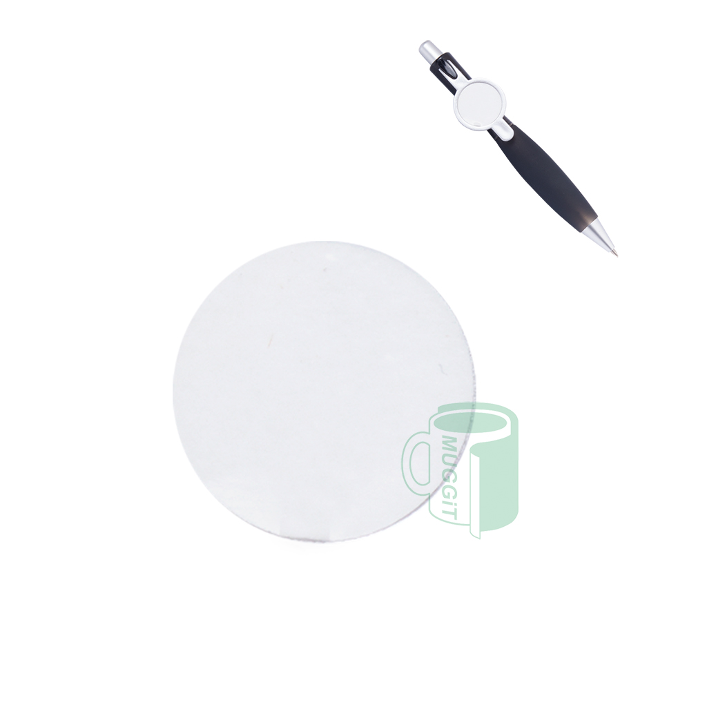 Printable Spare Pen Metal Disk for customizing sublimation pens from quality metal this disk ensures exceptional heat conductivity, resulting in lasting prints.