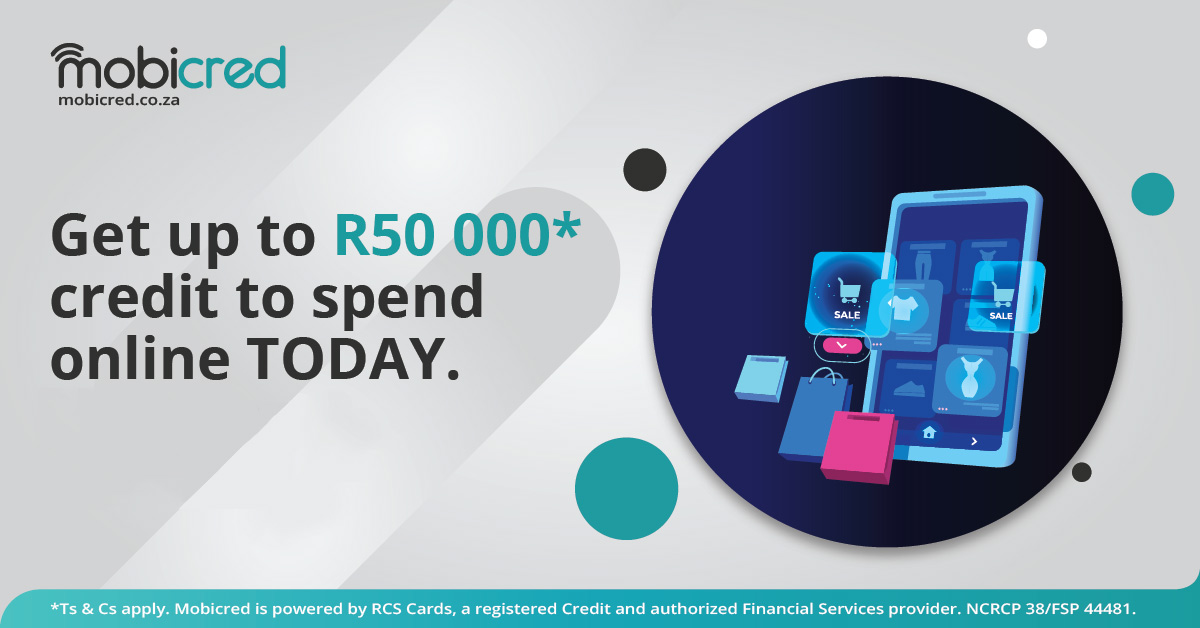 Get up to R50K credit