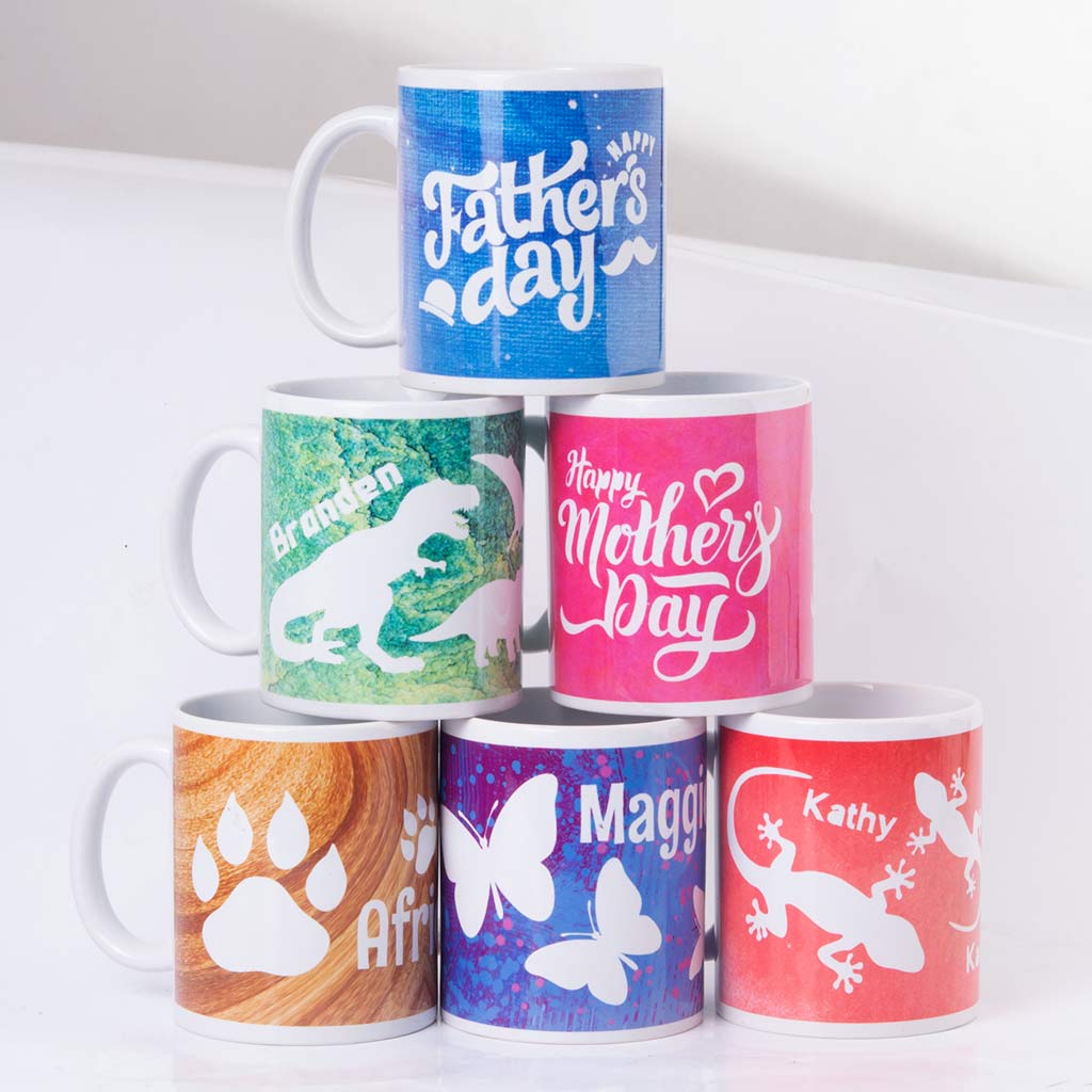 muggit 2 TP Sub Craft All Plain Colours on mugs