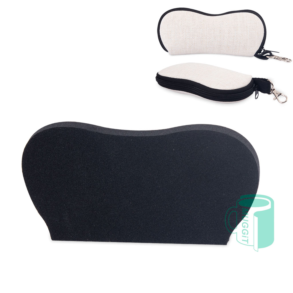 muggit_insert_glass_case_protect_insertglasscaseprotect Rubber Insert for Glasses Case Press the firm rubber fills the space of the case so it can retain its original shape when pressing it in your flat heat press