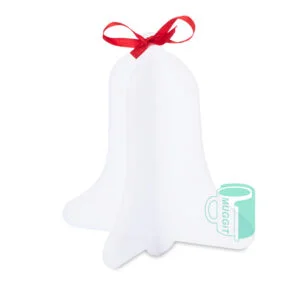 Home 115 3D bell-Shaped Hanging Ornament for Christmas personalized charm to any holiday