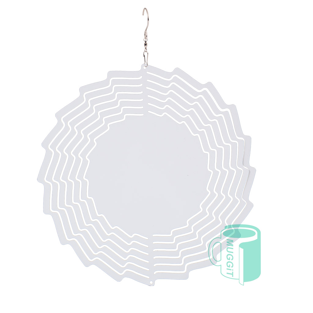 muggit_wind_spinner_metal_double_sided_windwpinnermetaldsflower Wind Spinner Printable Metal Flower decorate homes and workspaces also suitable for shaded outdoor areas, expanding decorative possibilities in a breeze.