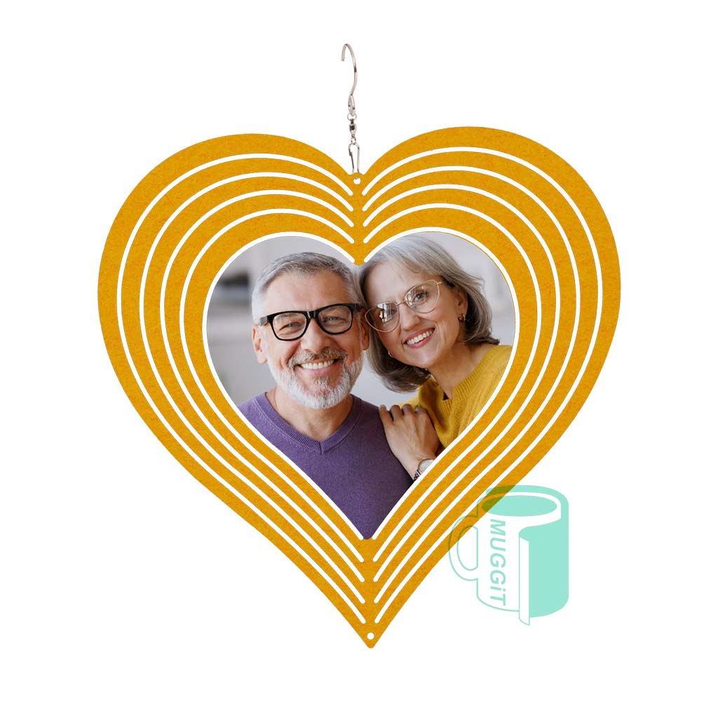 muggit wind spinner metal double sided windwpinnermetaldsheart 1