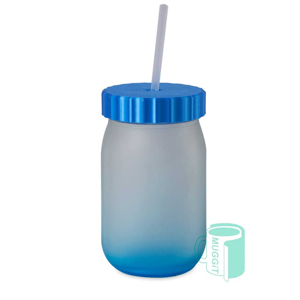 Mason Jar Blue